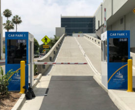 Vinyl Graphics for Parking Lot Pay Booths Anaheim CA