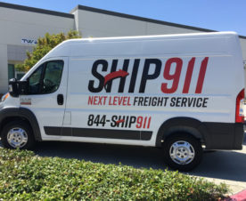 Delivery Van Lettering Aliso Viejo CA