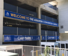 Signs and Graphics for Convention Center Parking Garages Anaheim CA