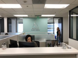 Custom designed logo wall signs for lobbies Los Angeles CA
