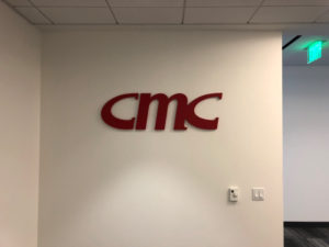 3D Letter Logo Lobby Signs Orange County CA