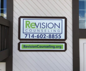 Signs for a Logo Change in Anaheim CA
