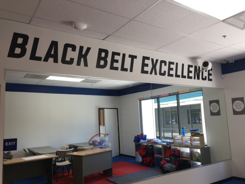 Wall Graphics for Martial Arts Academies Placentia CA