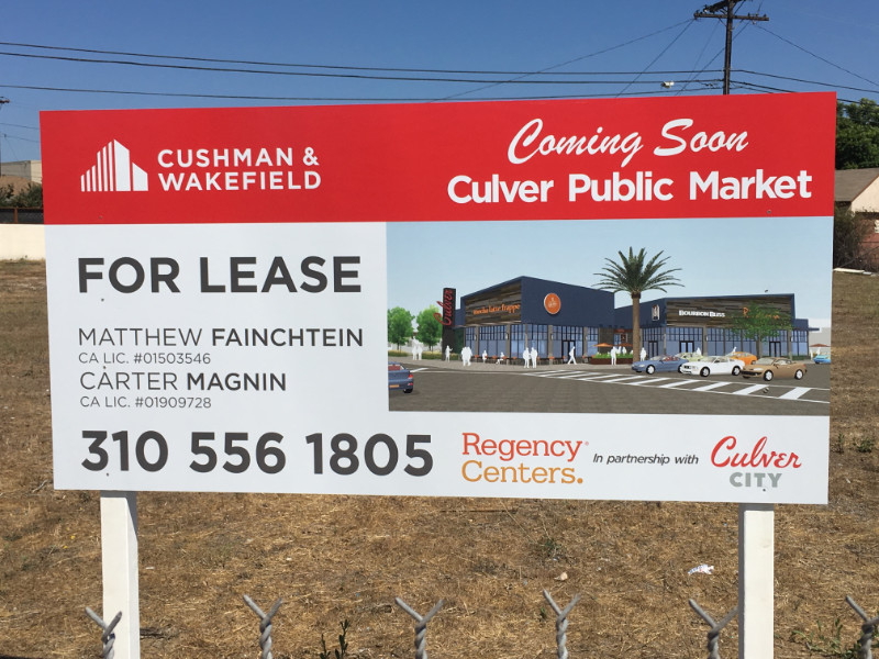 Building Development Coming Soon Signs Los Angeles
