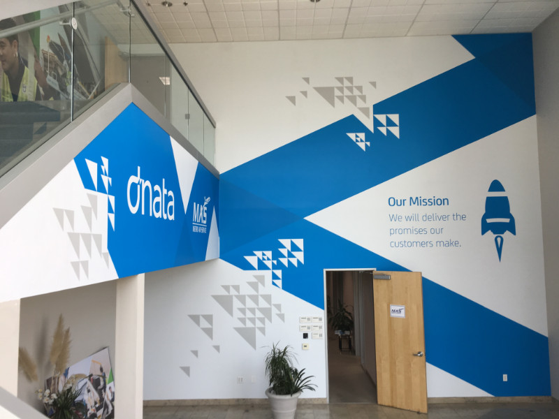Lobby Wall Murals for Offices in Torrance CA