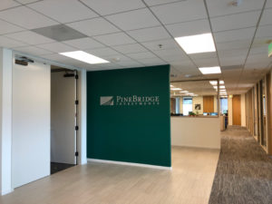 Brushed Metal Wall Signs Los Angeles CA