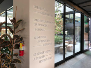 3D Lobby Lettering Los Angeles CA