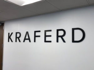 Custom Lobby Signs Orange County CA