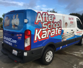 Van Wraps | Placentia CA | Karate Studio