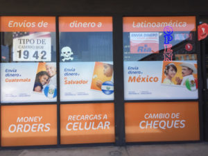 Storefront Perforated Window Graphics Pomona CA