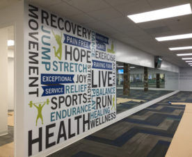 Healthcare wall murals Brea CA