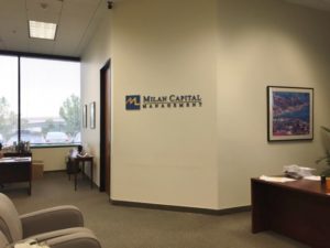 3D Letter Logo Lobby Signs Orange County CA