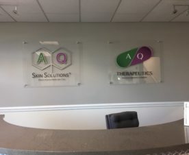 Custom Lobby Logo Signs Irvine CA