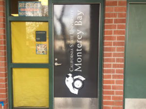 Door window graphics for schools Whittier CA