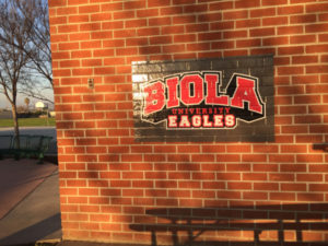 Exterior Wall Graphics on Brick Whittier CA