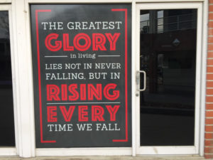 Perforated Window Graphics for Schools Whittier CA