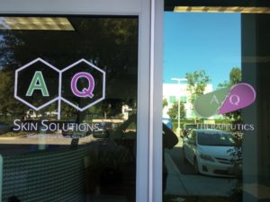 Vinyl window graphics for retail stores Irvine CA