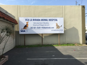 Custom designed wide format banners La Mirada CA