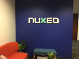 Custom-Designed 3D Lobby Logo Signs