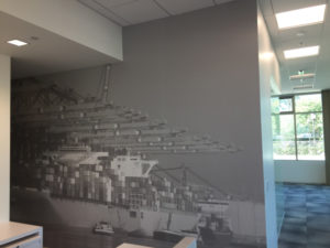 Wall Murals for Real Estate Companies Newport Beach CA