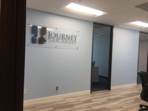 Lobby Logo Wall Signs for Law Firms | Los Angeles
