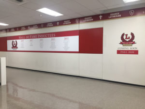 High School Wall Graphics Orange CA