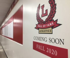 Wall Graphics for High School Athletics Department in Orange CA