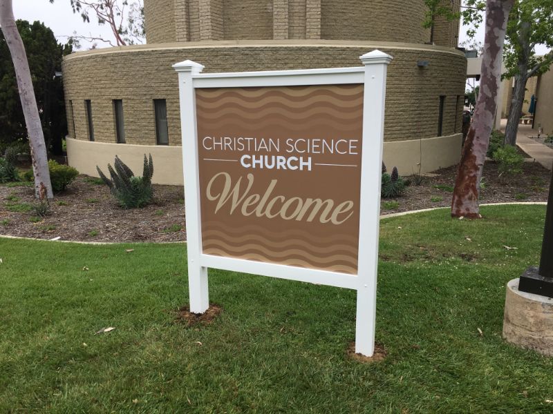 Custom Designed Church Signs in Newport Beach CA
