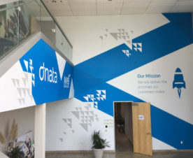 Office Foyer Wall Mural