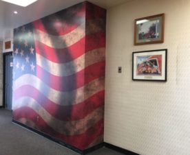 American Flag Wall Murals | Garden Grove CA