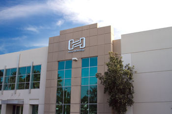 Brushed Metal Building Sign