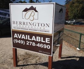 Graffiti-Proof Real Estate Signs