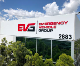 acrylic building sign installation Buena Park CA