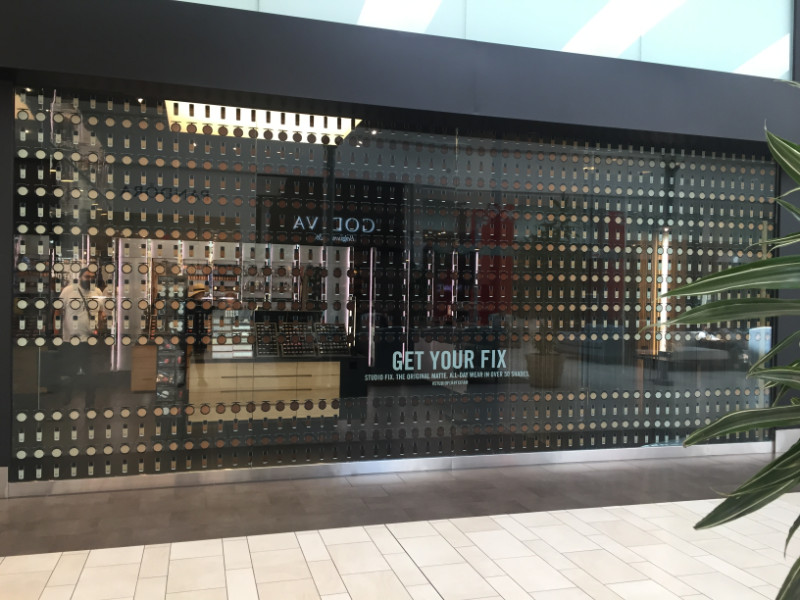 Mall Window Clings