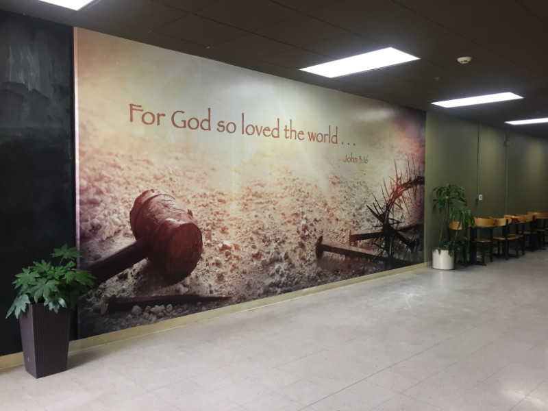 Religious Wall Mural
