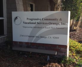 Aluminum Monument Sign