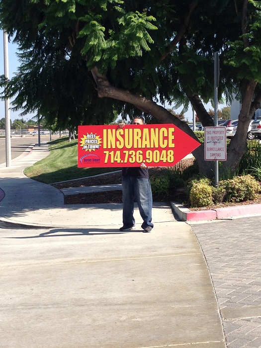 Dancing Arrow Sign