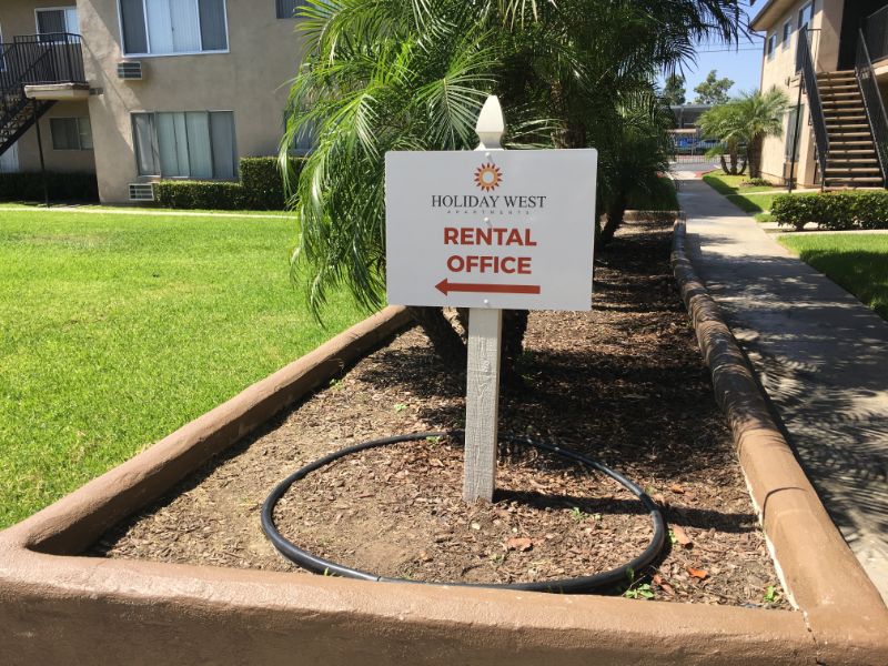 Apartment Community Signage Makeovers Westminster CA