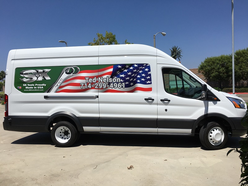 van partial wrap