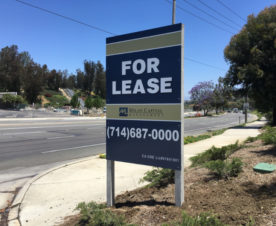 property for lease sign