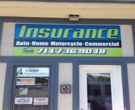 aluminum building sign