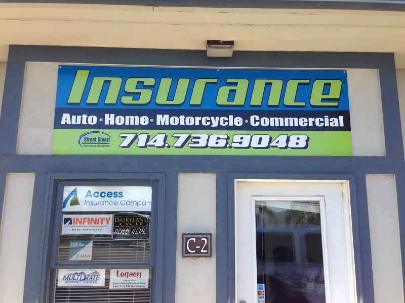 aluminum building sign