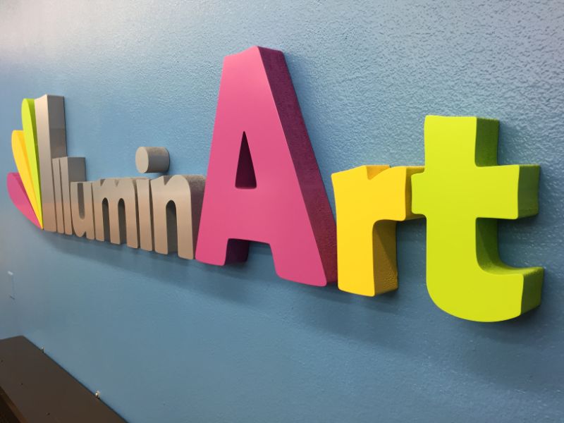 Foam Letter Wall Logo Signs | La Habra CA