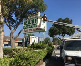sign face replacement