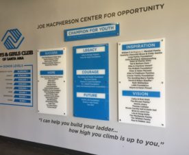 Donor Walls in Santa Ana CA