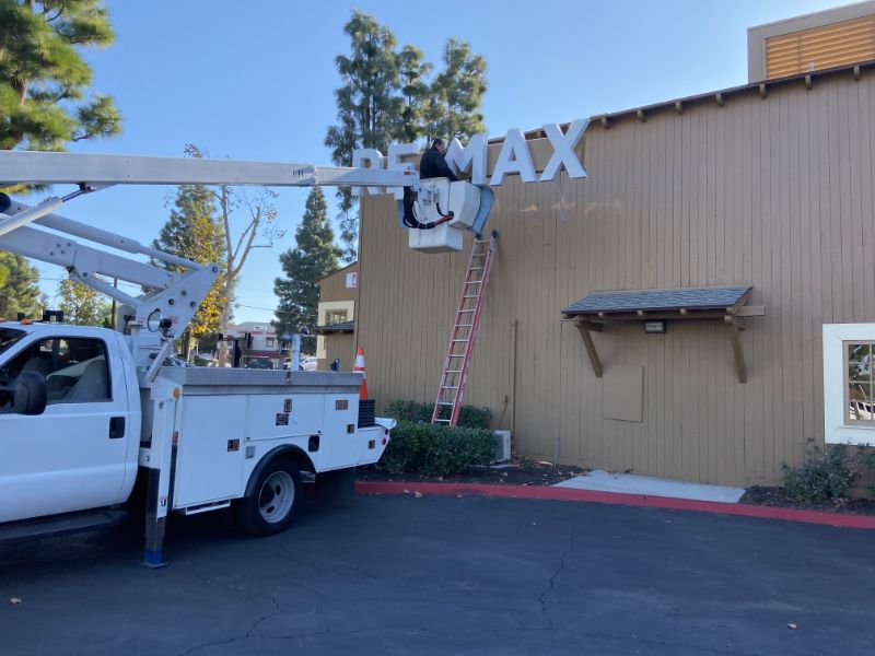 Channel Letter Signs on Raceways in Yorba Linda CA