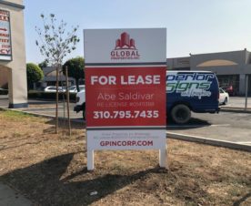 Commercial Real Estate Signs in La Habra CA