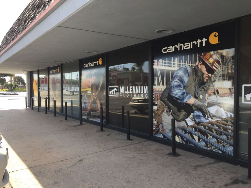Retail Store Window Graphics in Buena Park CA