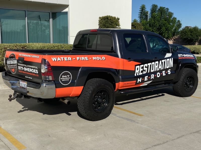 Partial Truck Wraps in Anaheim CA
