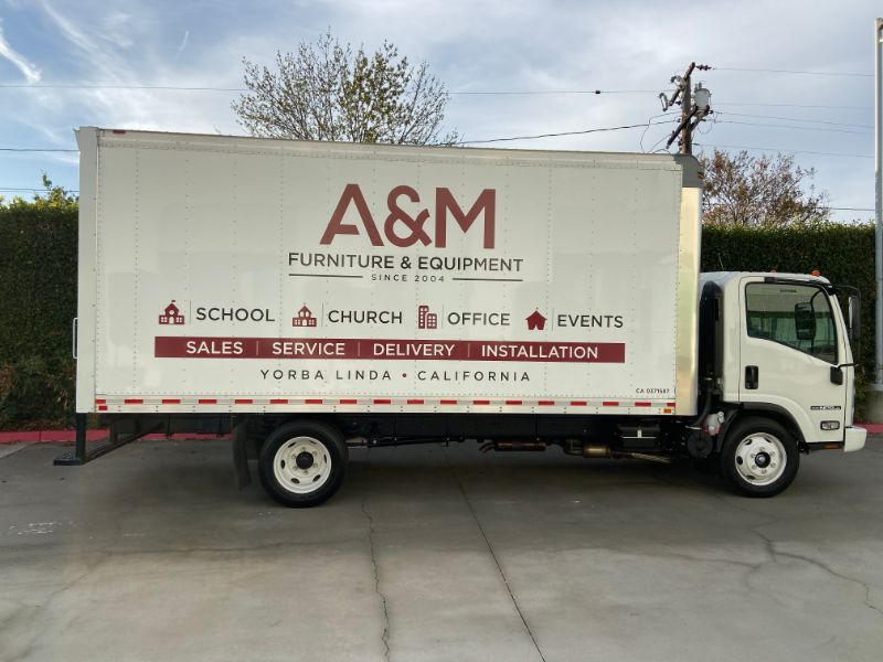 Delivery Truck Graphics in Yorba Linda CA